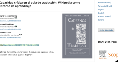 Traducción y Wikipedia. ¡Nuevo artículo!