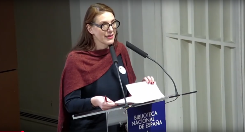 florencia Claes en BNE